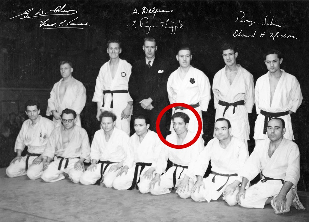 Judo 1947 : France-Angleterre 